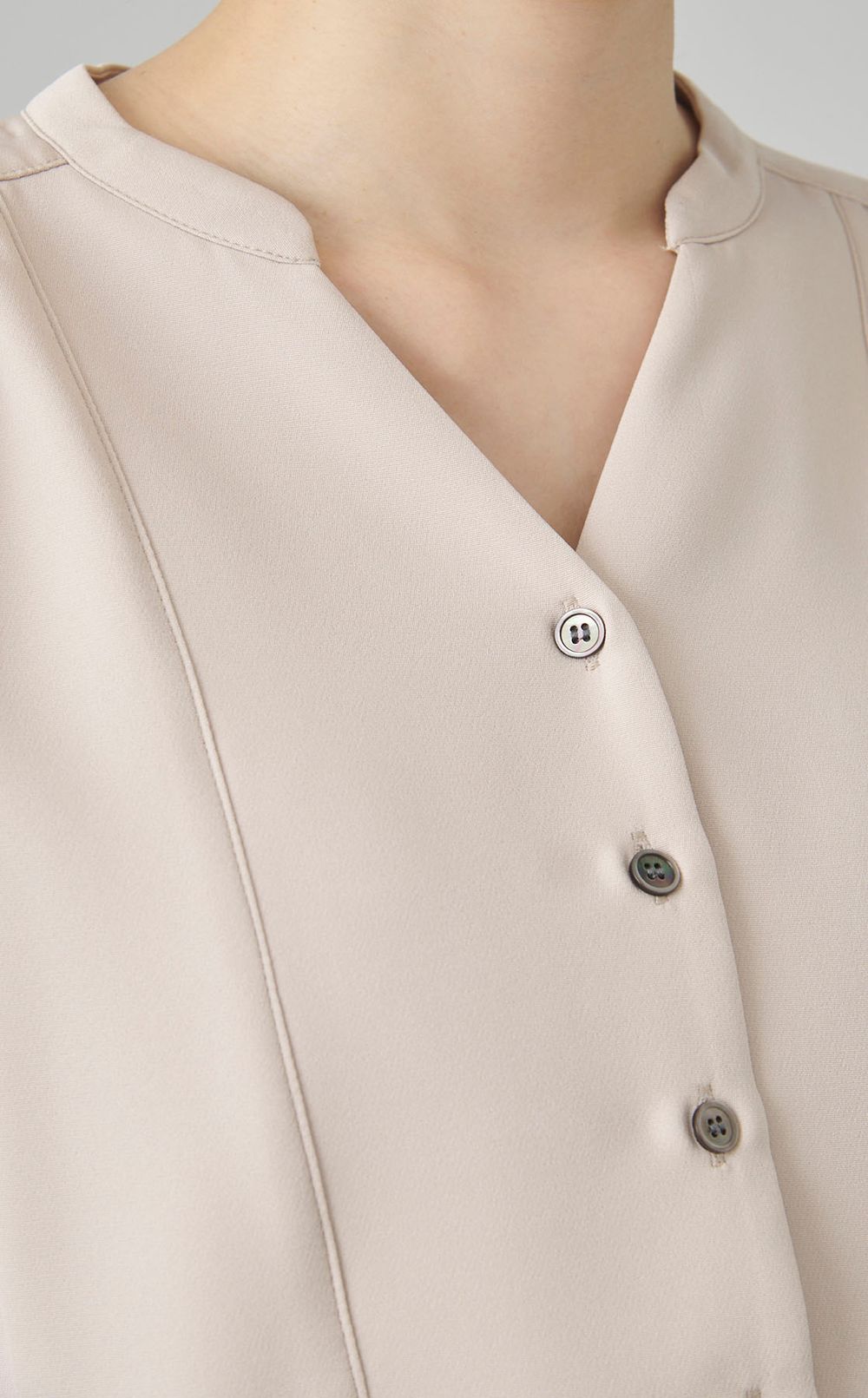 フロントギャザーワンピース