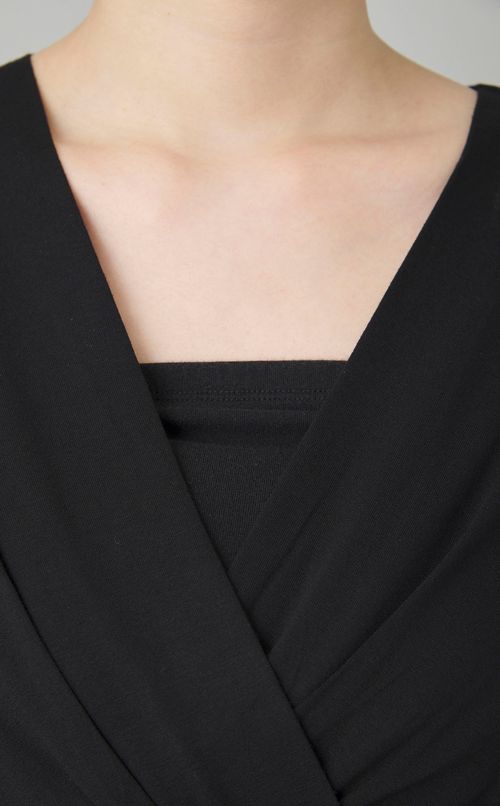 Kennaフラワープリント切替ワンピース