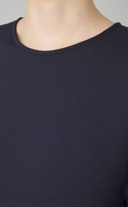 バックパールハーフスリーブワンピース