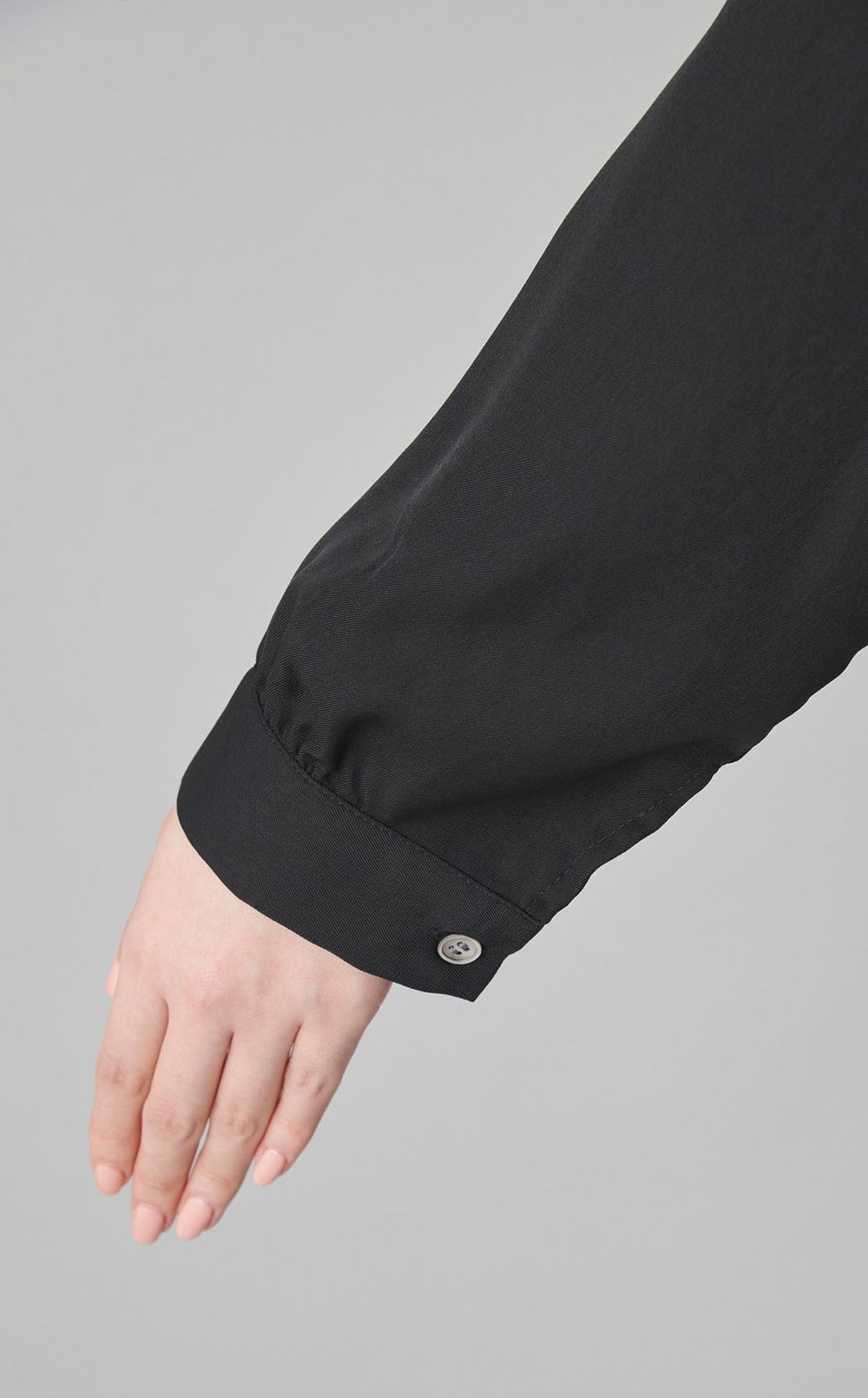 ギャザーシャツワンピース