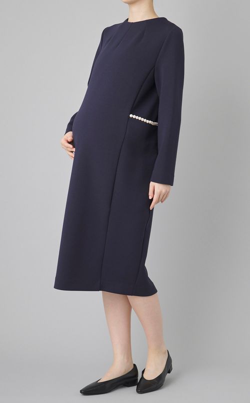 パールポケットIラインワンピース