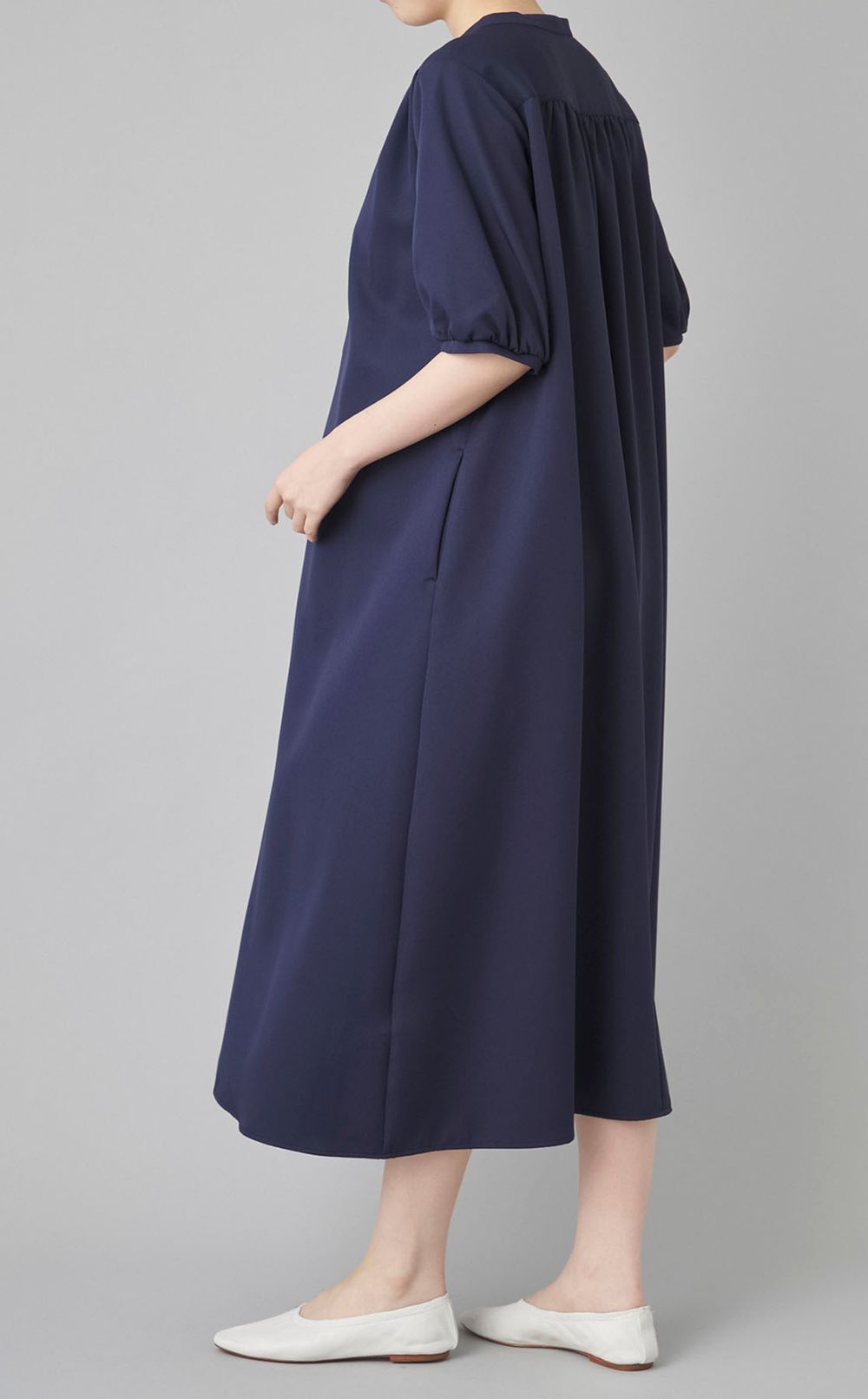 フロントギャザーワンピース