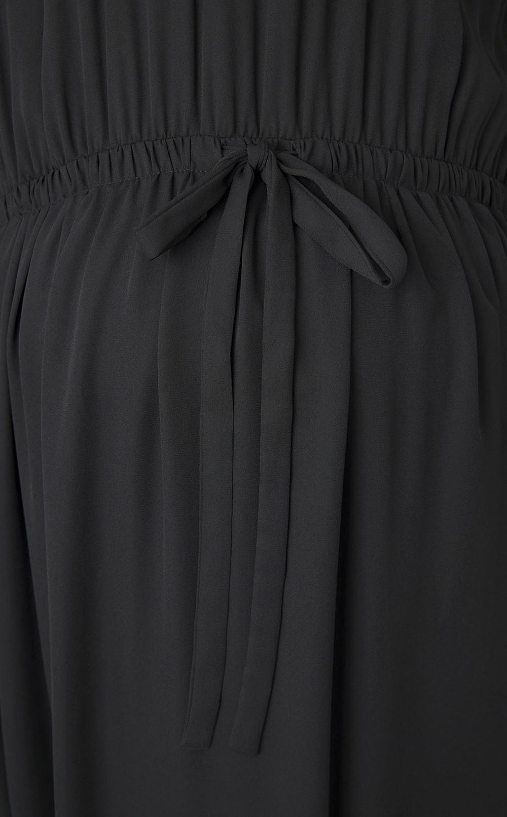 プチフリルシフォンギャザーワンピース