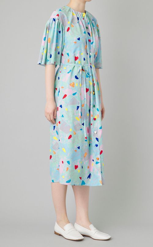 ストーンプリントワンピース