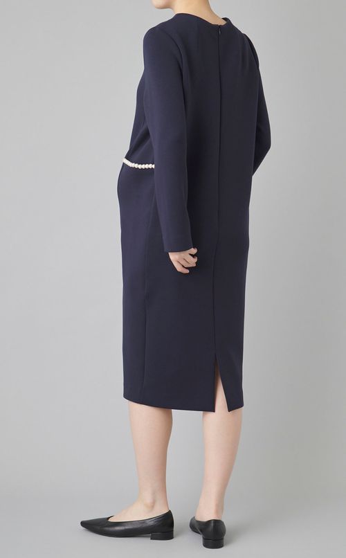 パールポケットIラインワンピース