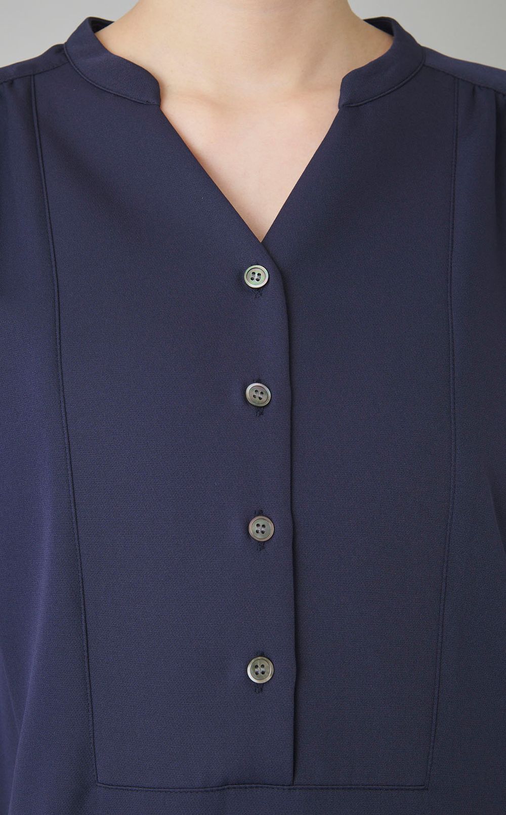 フロントギャザーワンピース