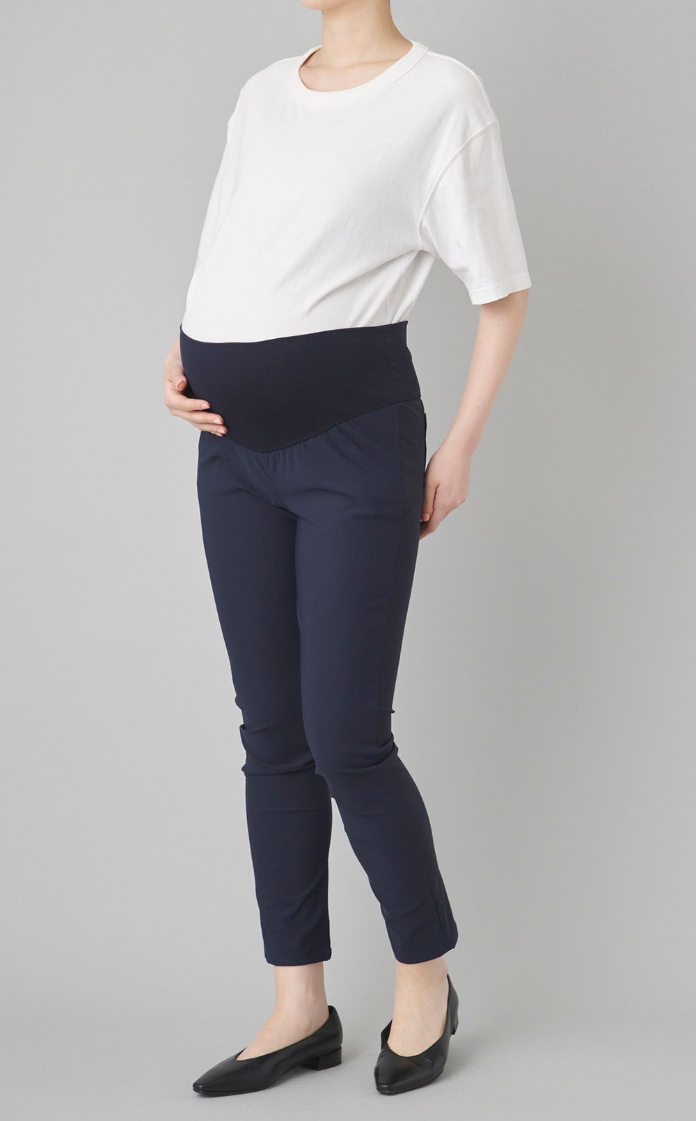 トリコットスリムパンツ