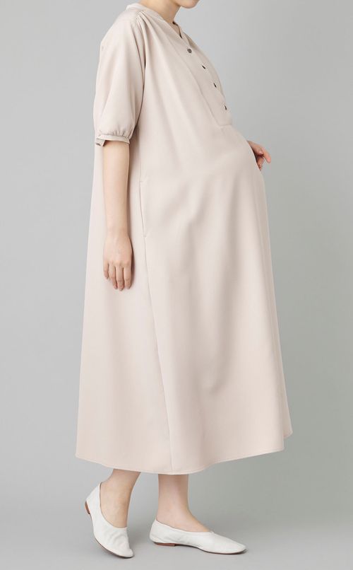 フロントギャザーワンピース