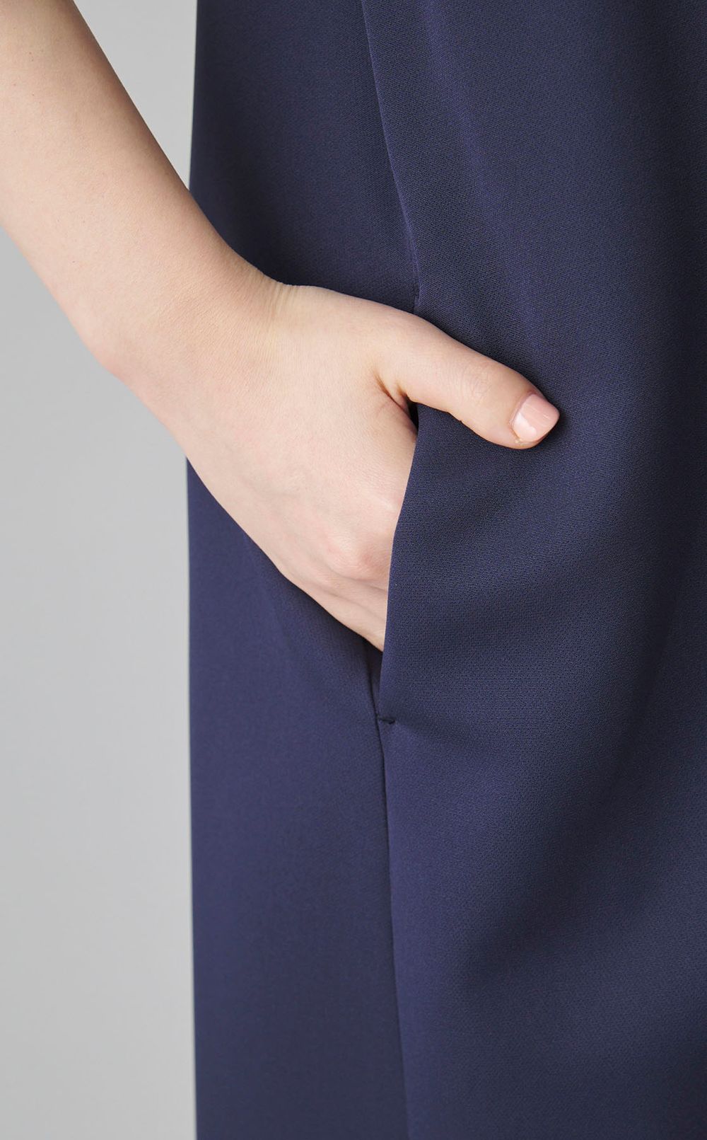 フロントギャザーワンピース