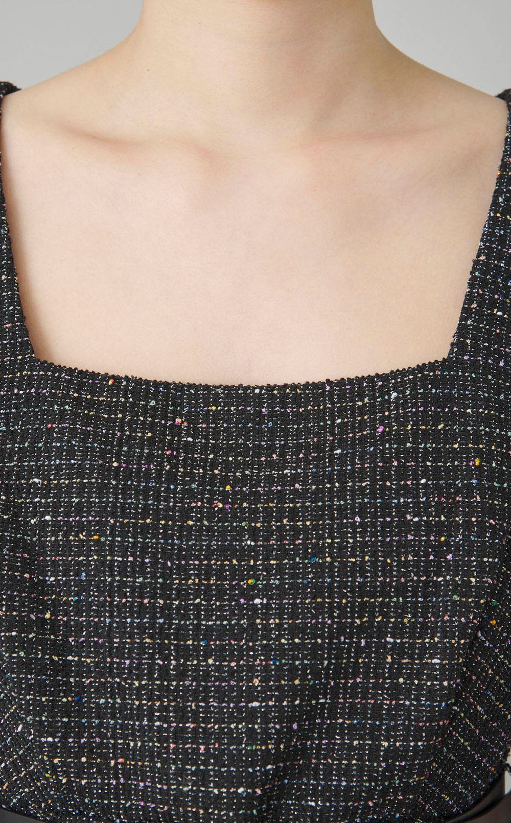 MARIBELLEミックスツイードワンピース