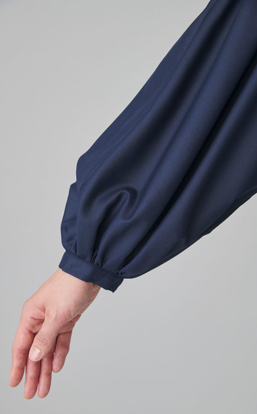 アーム切替ボウタイブラウス