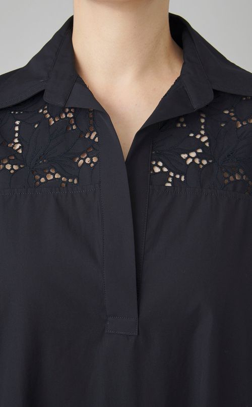 レースパフスリーブワンピース