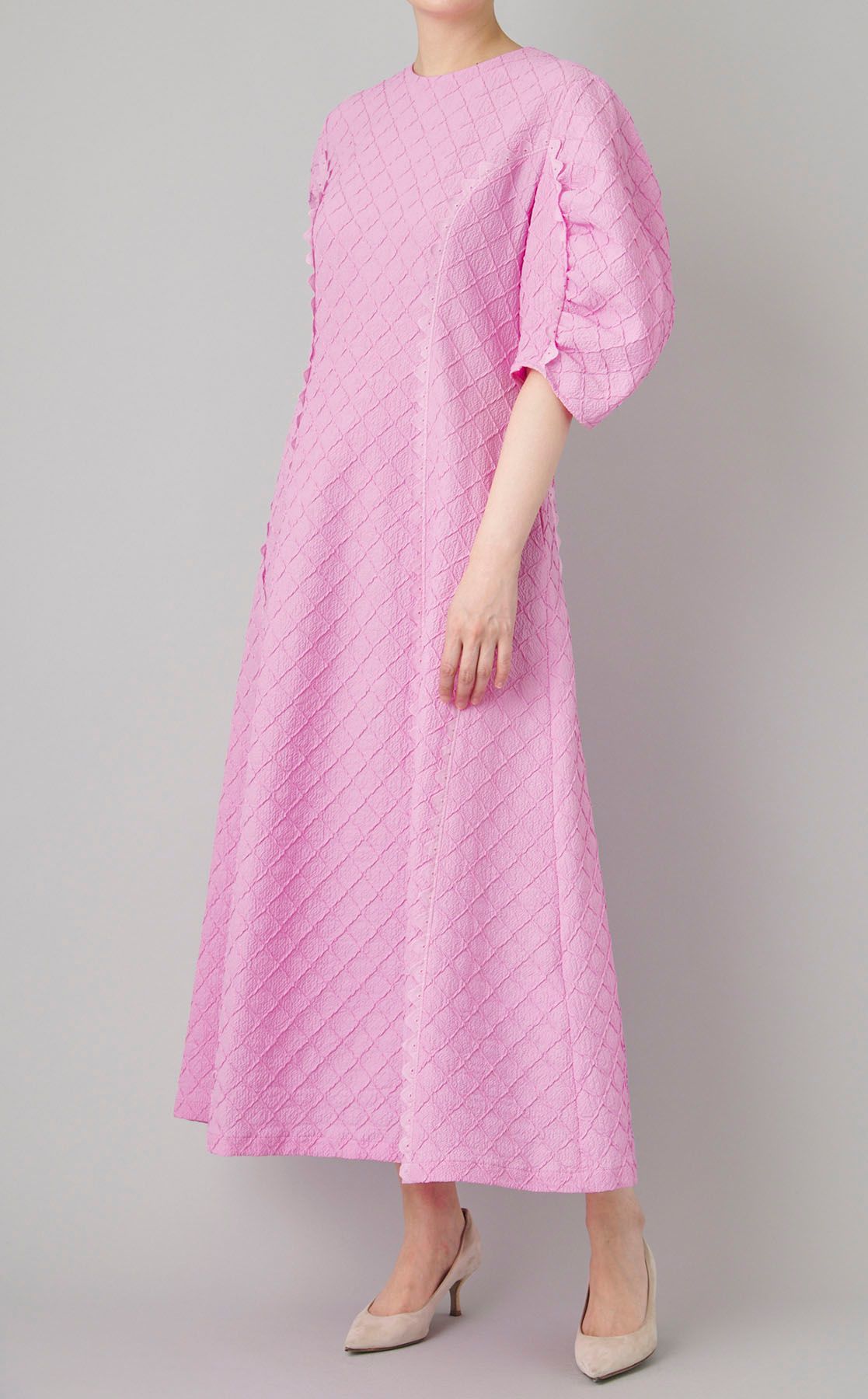 MUVEIL｜トライアングルレースワンピース