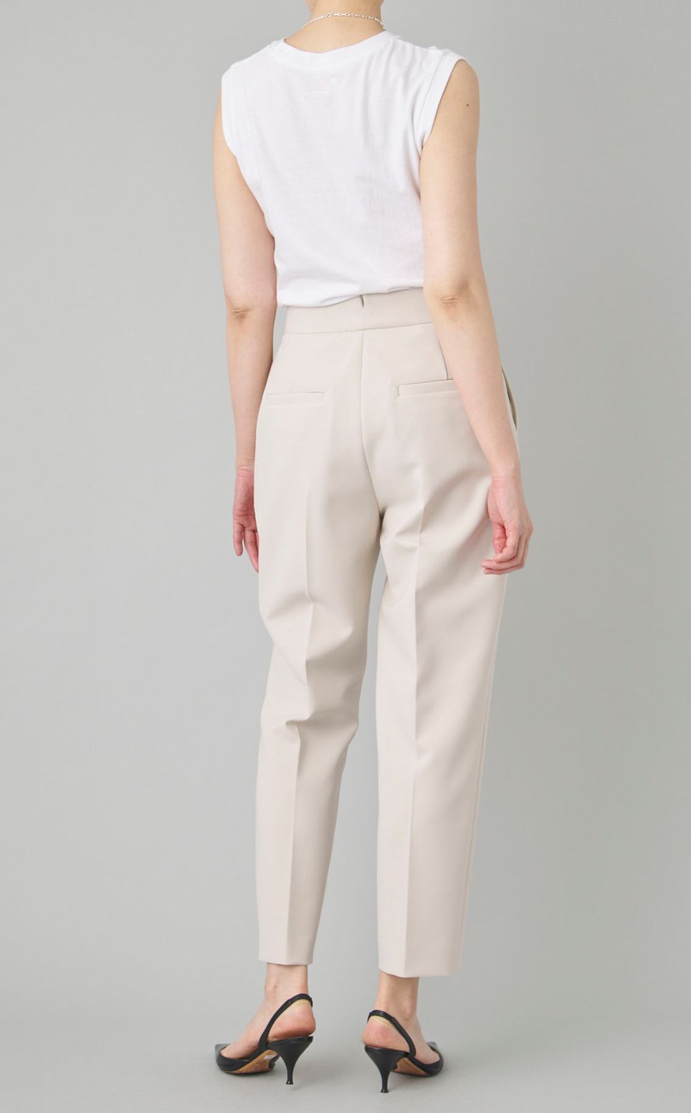 プルーフダブルクロステーパードパンツ