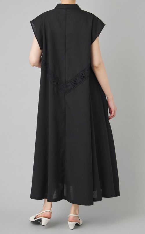 リネンカフタンワンピース