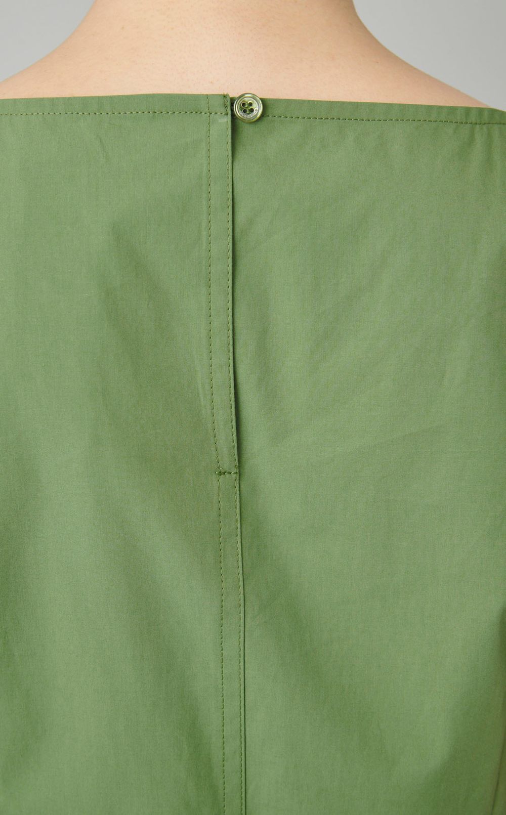 コットンサイドドレープワンピース