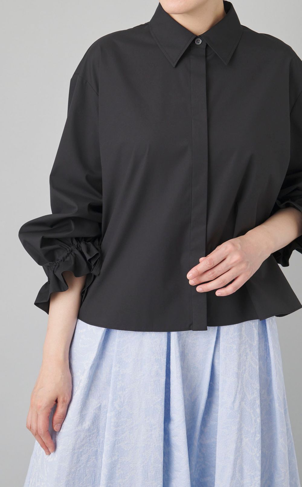 2wayスリーブシャツ