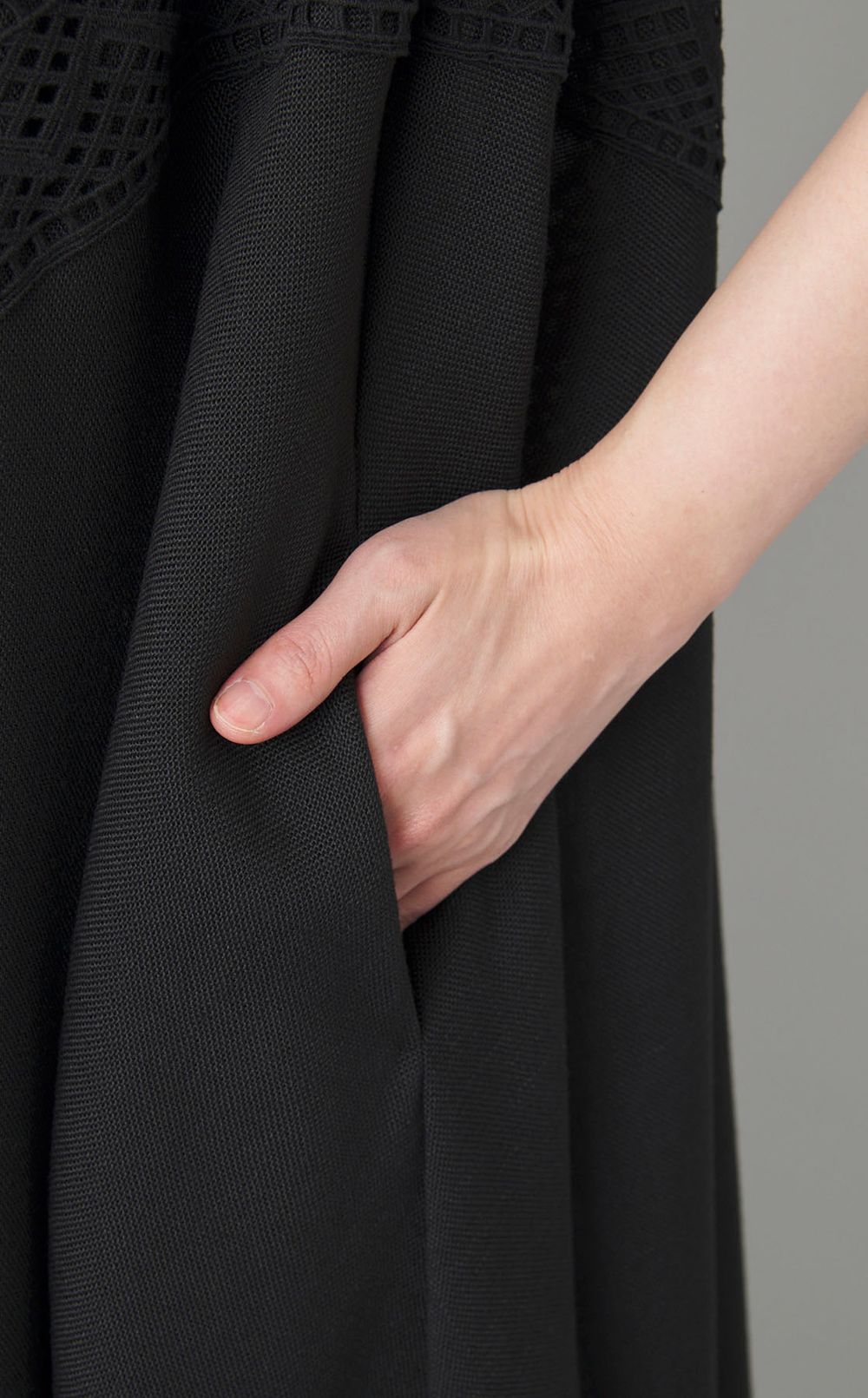 リネンカフタンワンピース