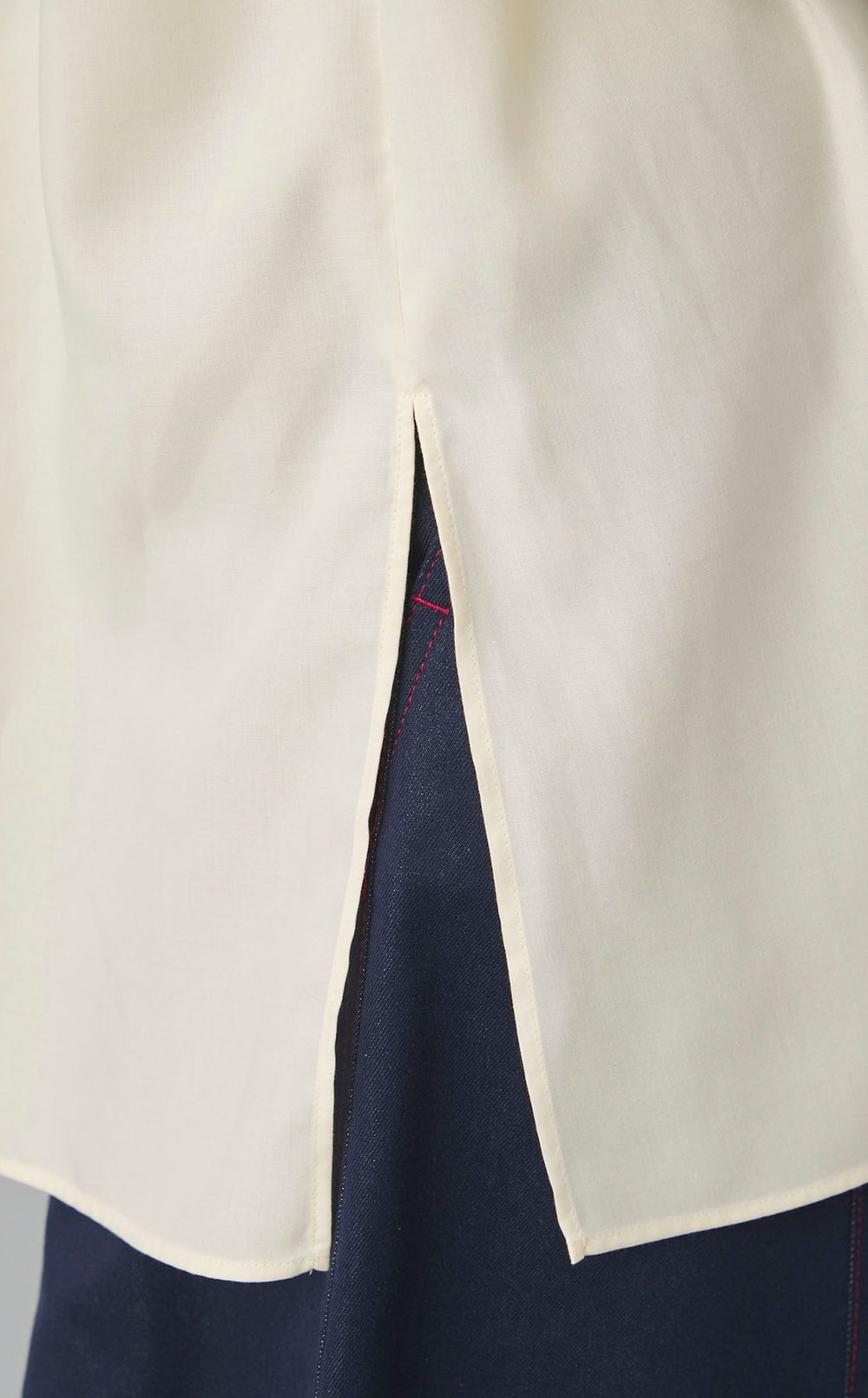 アーム切替ボウタイブラウス