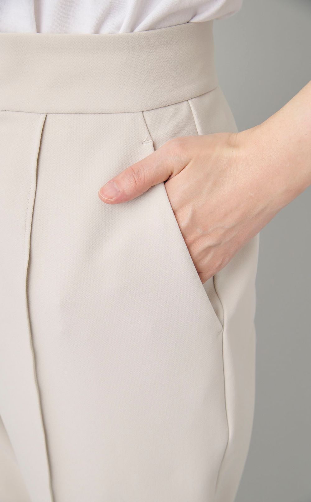 プルーフダブルクロステーパードパンツ