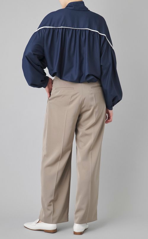 アーム切替ボウタイブラウス