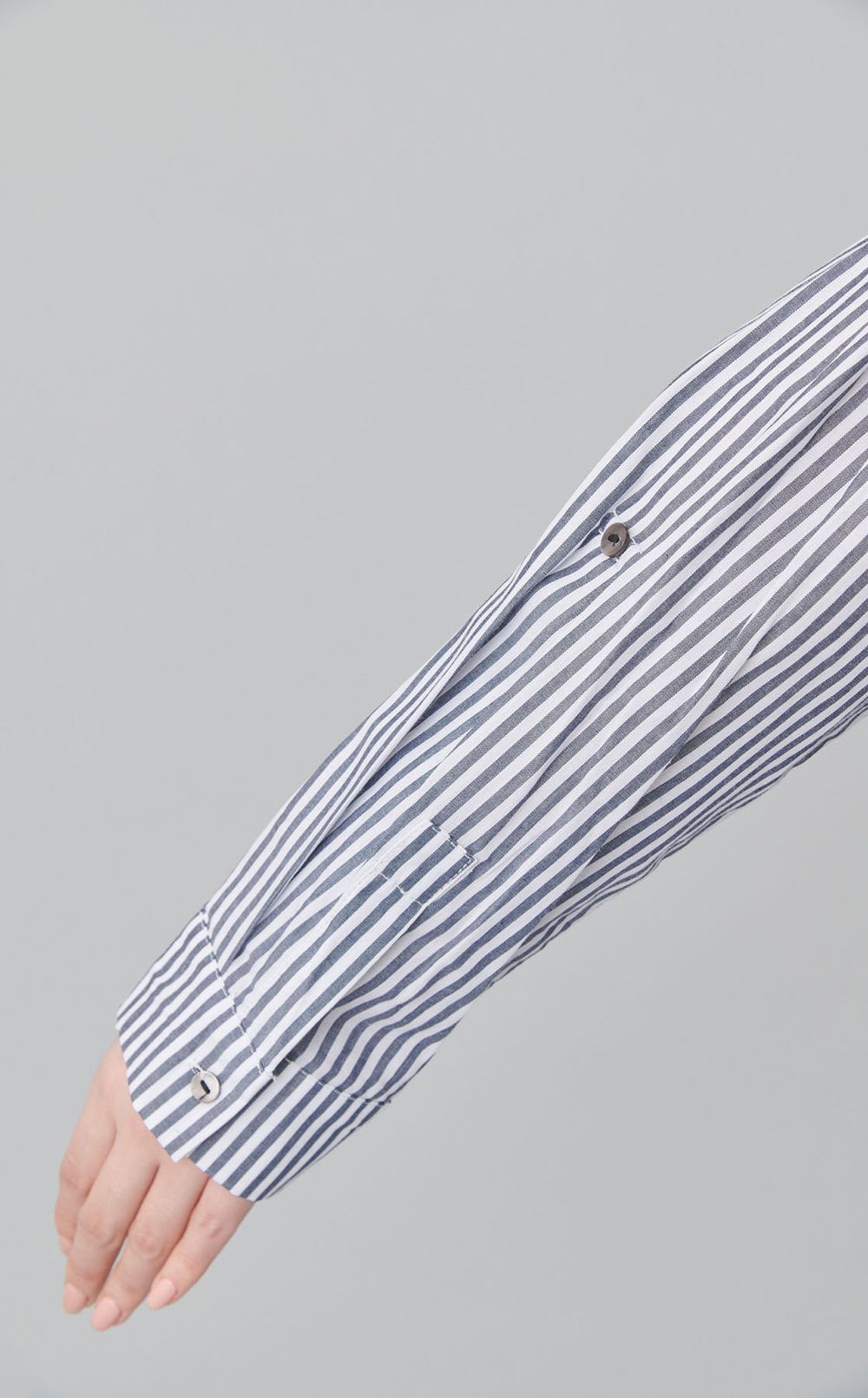 ARIANNAストライプシャツワンピース