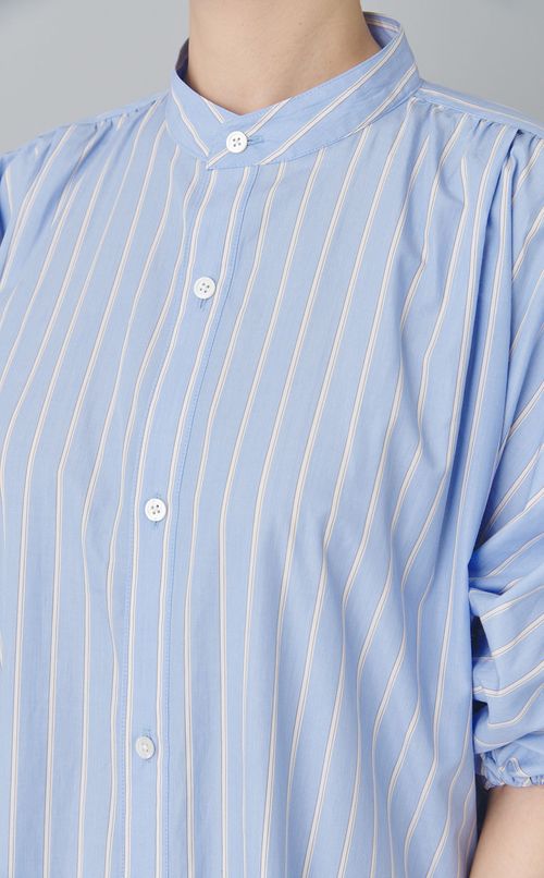 タックギャザースリーブワンピース