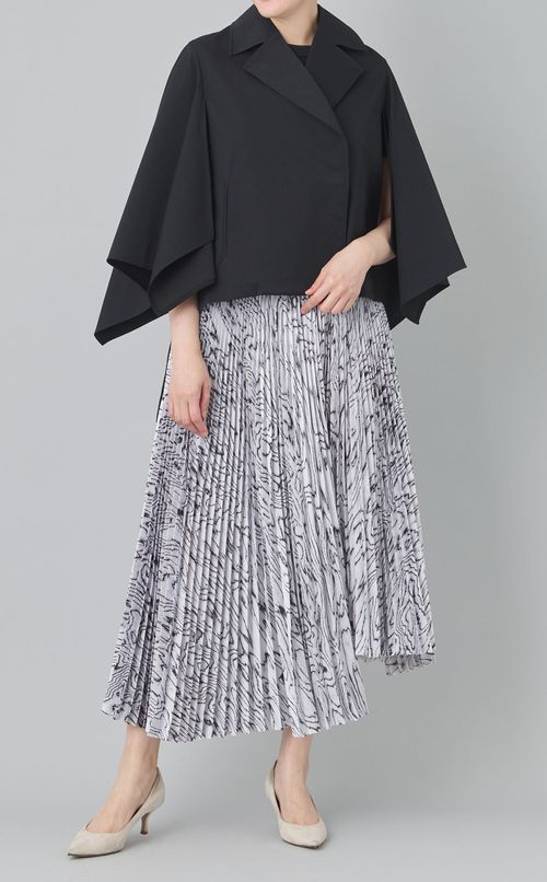 ナイロンツイルケープジャケット