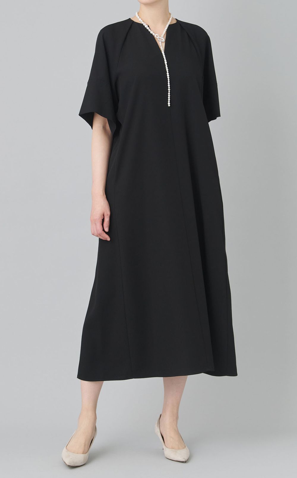 バロックパールラリエットネックレス