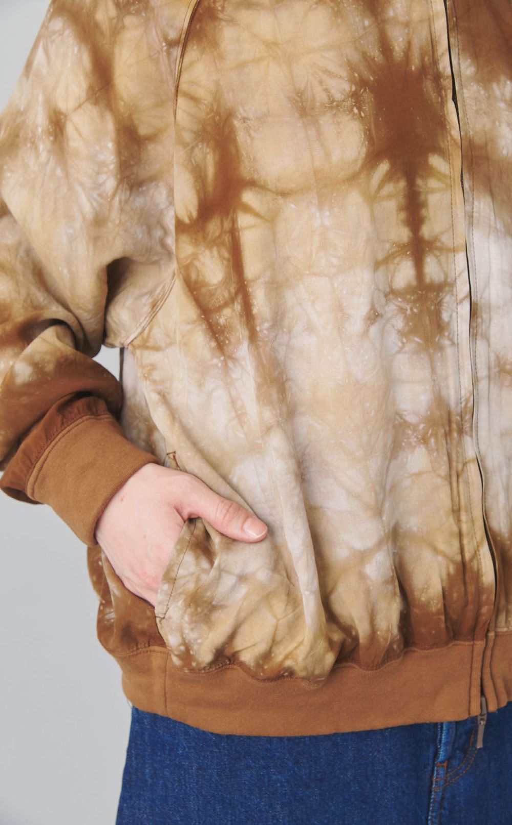 タイダイジップブルゾン