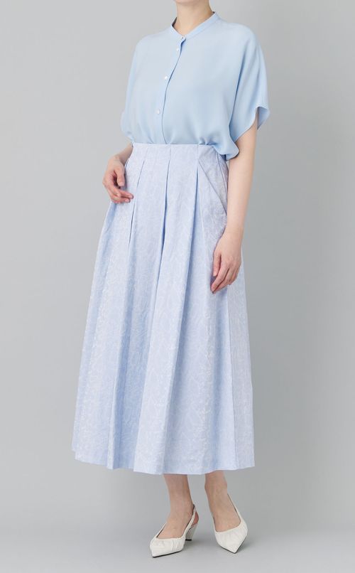 シャイニージャガードタックスカート