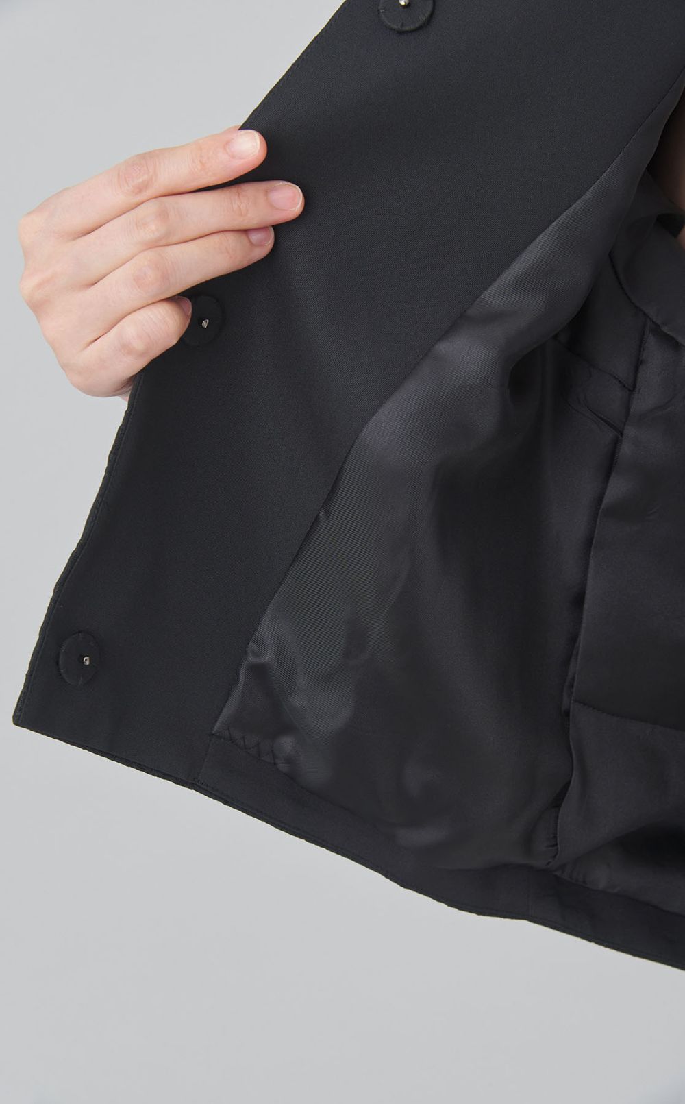 サークルジャガードショートジャケット