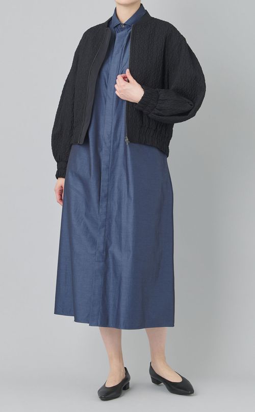 ストレッチジャガードブルゾン