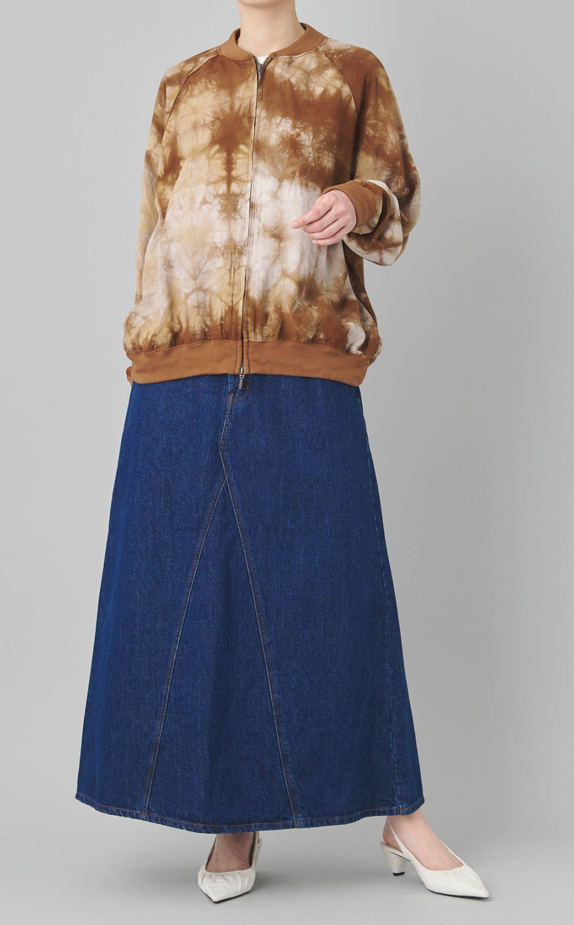 REMI RELIEF｜タイダイジップブルゾン