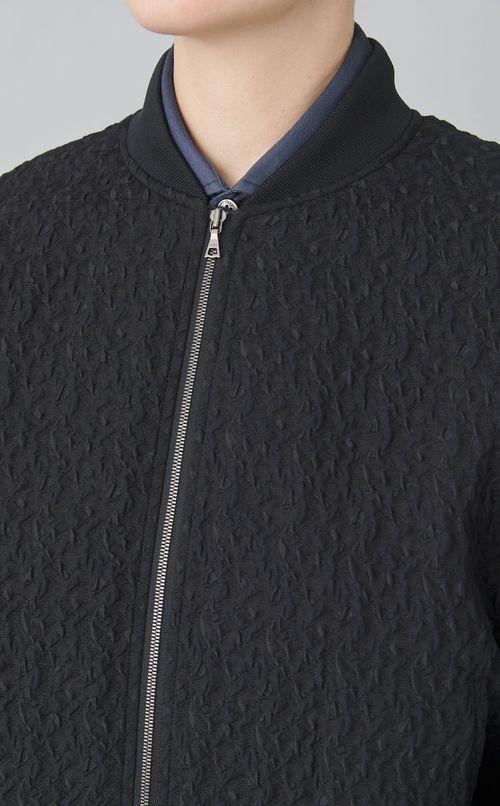 ストレッチジャガードブルゾン