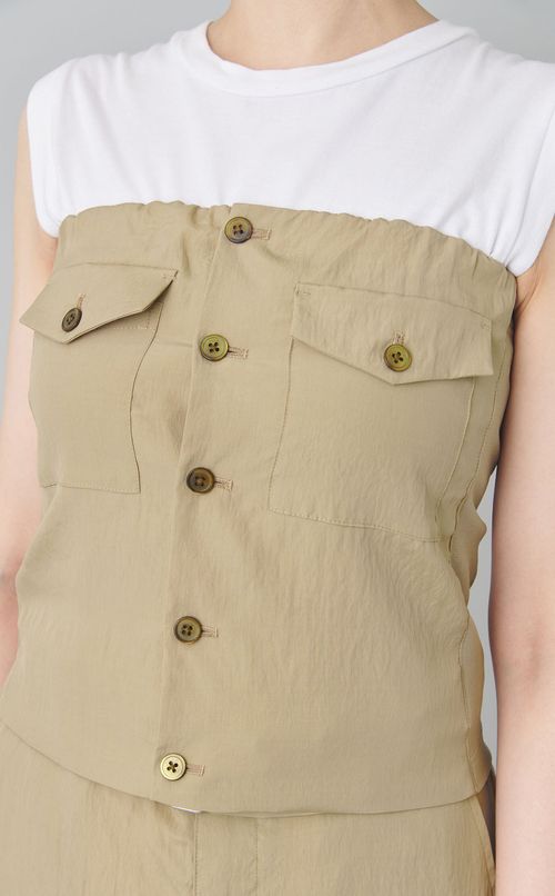 ヴィスコースジャージビスチェ