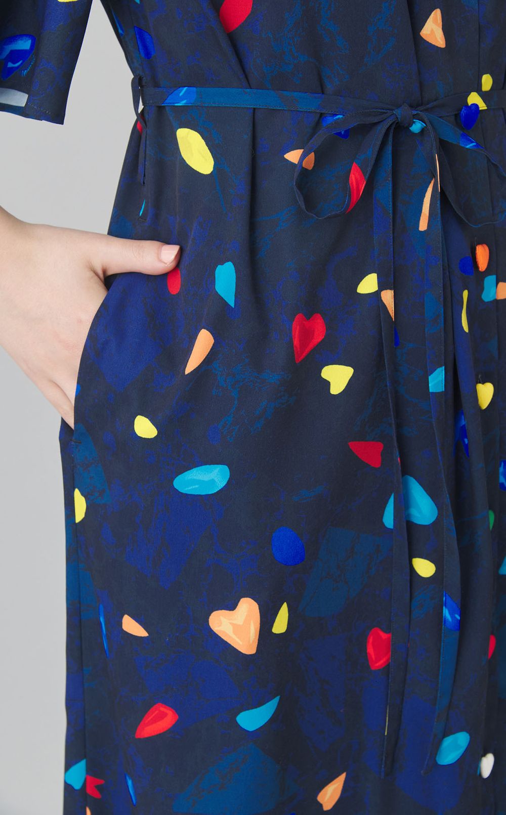 ストーンプリントワンピース