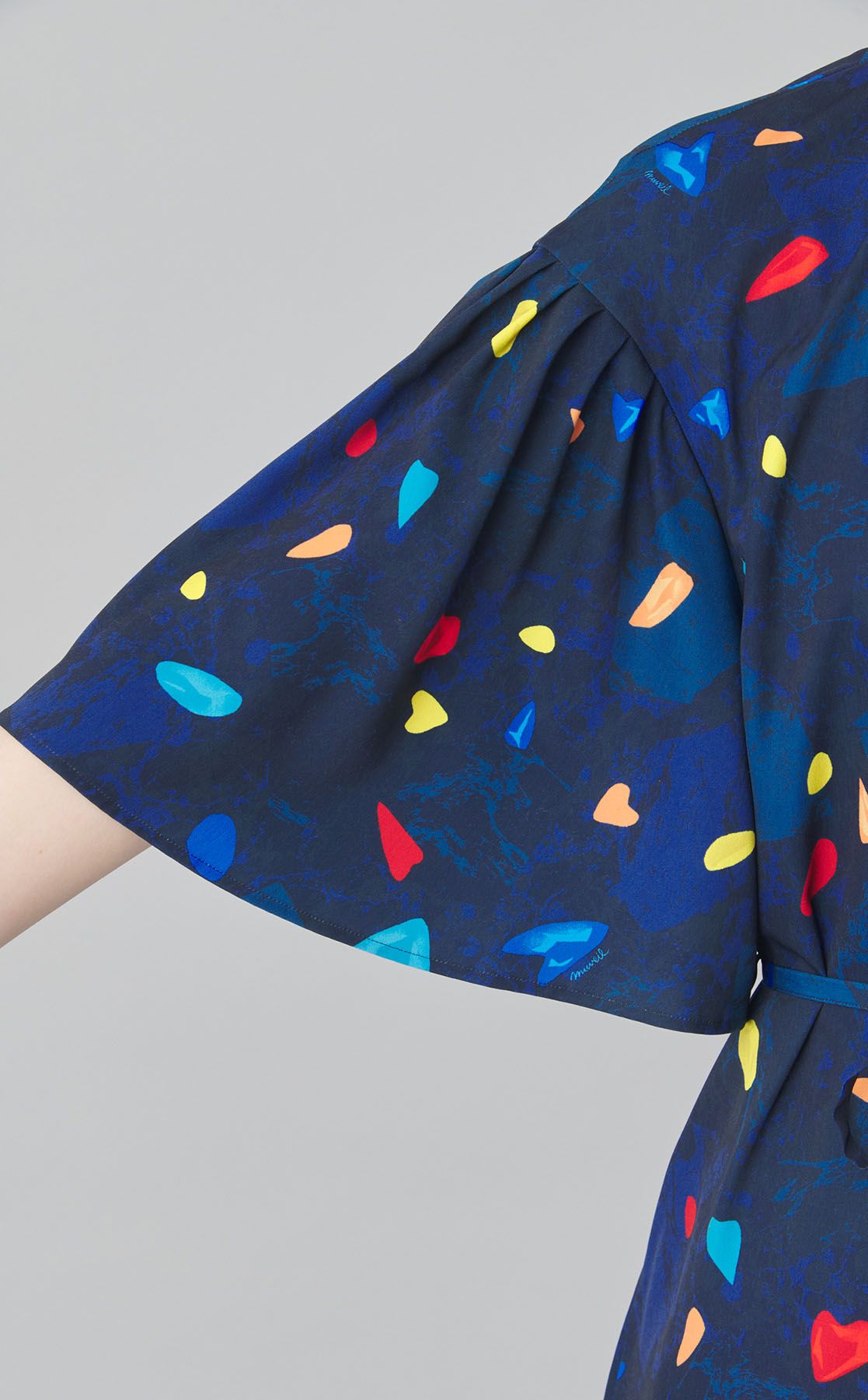 MUVEIL｜ストーンプリントワンピース