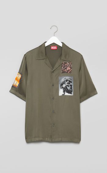 グラフィックショートスリーブシャツ