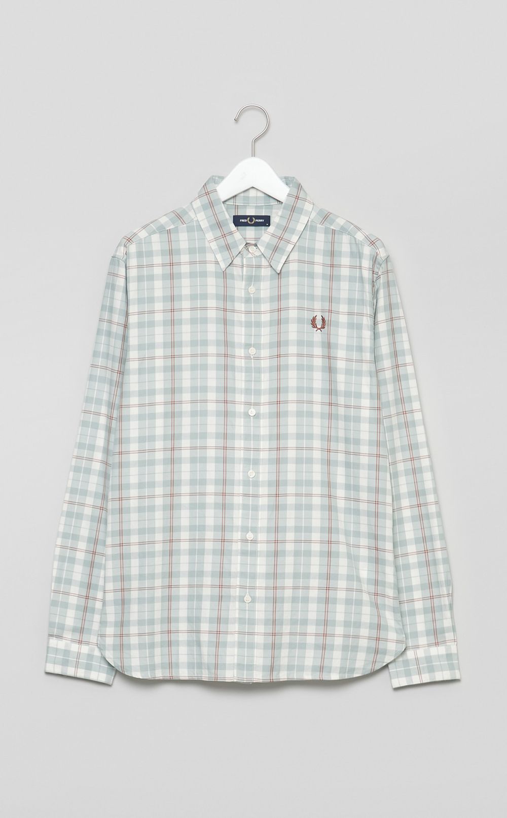 タータンチェックツイルシャツ