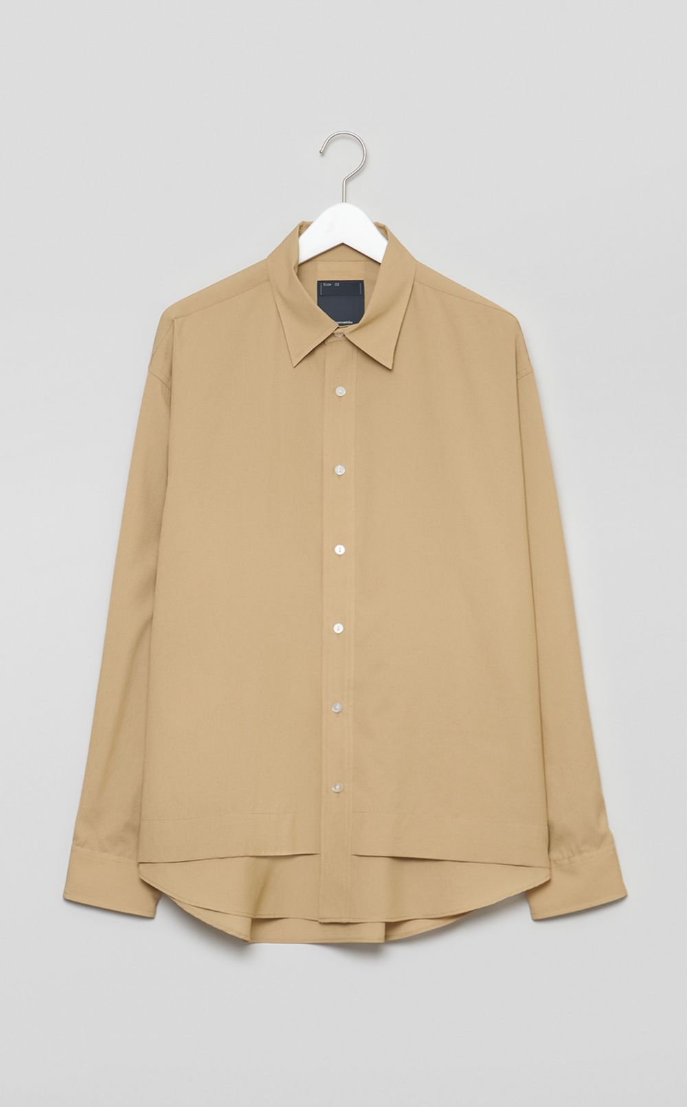 サイドスリットシャツ