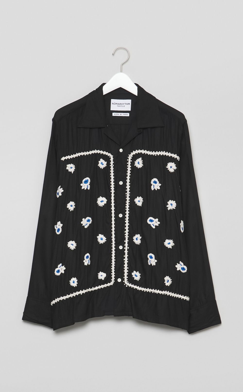 ハンドエンブロイダリーシャツ