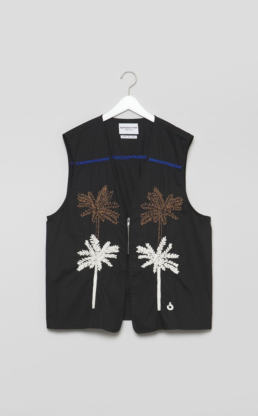 ハンドエンブロイダリーベスト