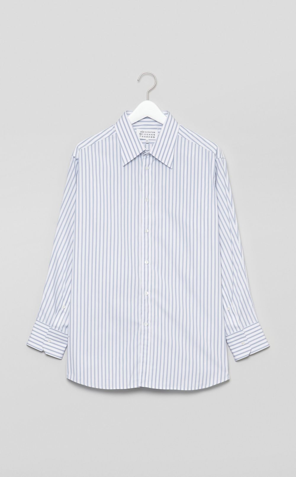 ストライプロングスリーブシャツ