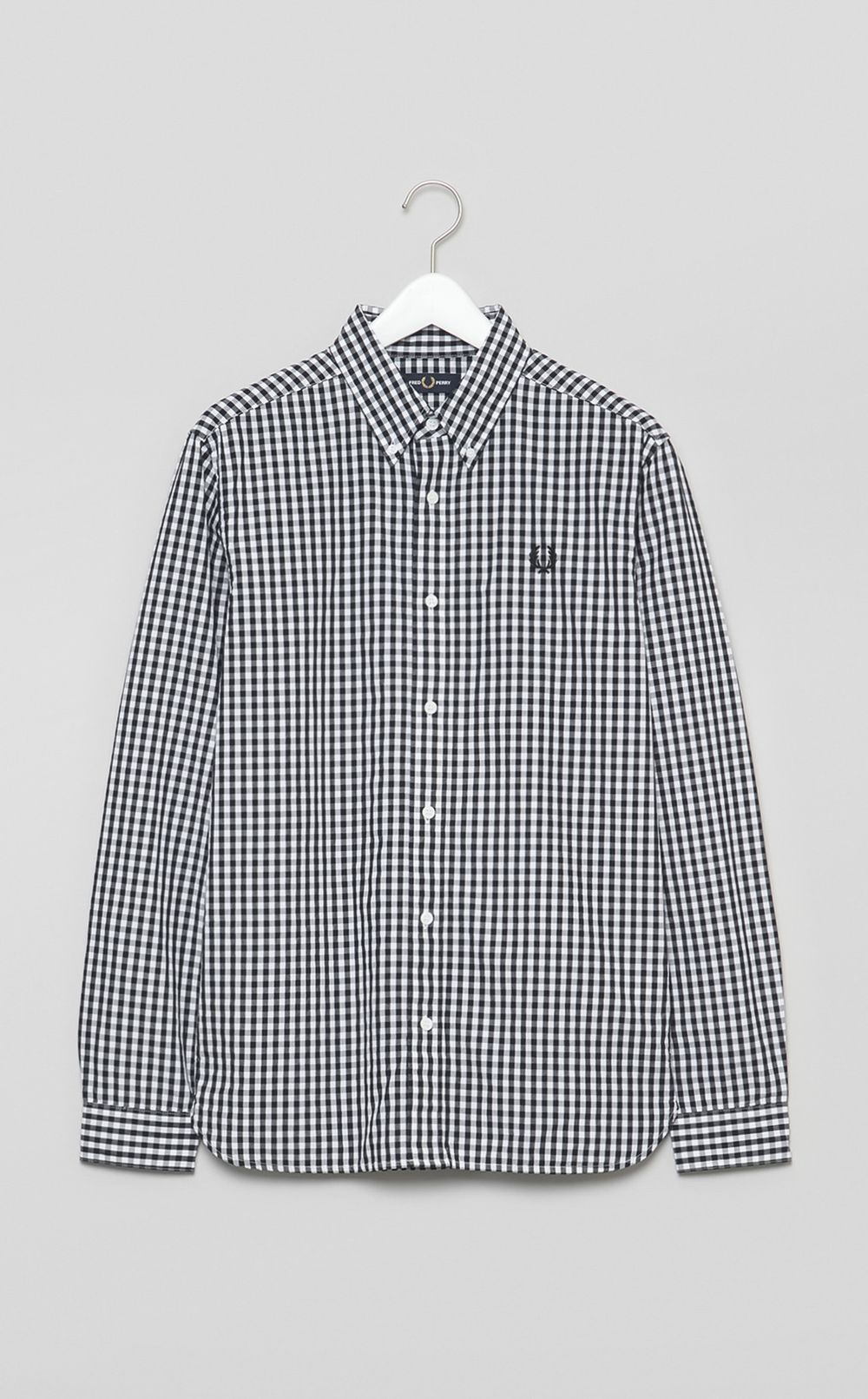ギンガムチェックシャツ