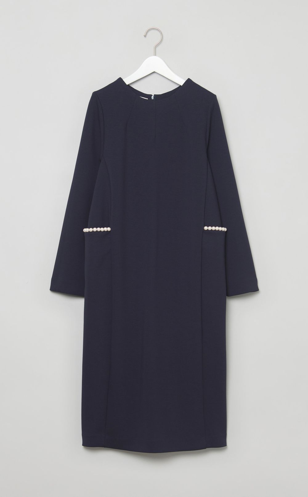パールポケットIラインワンピース