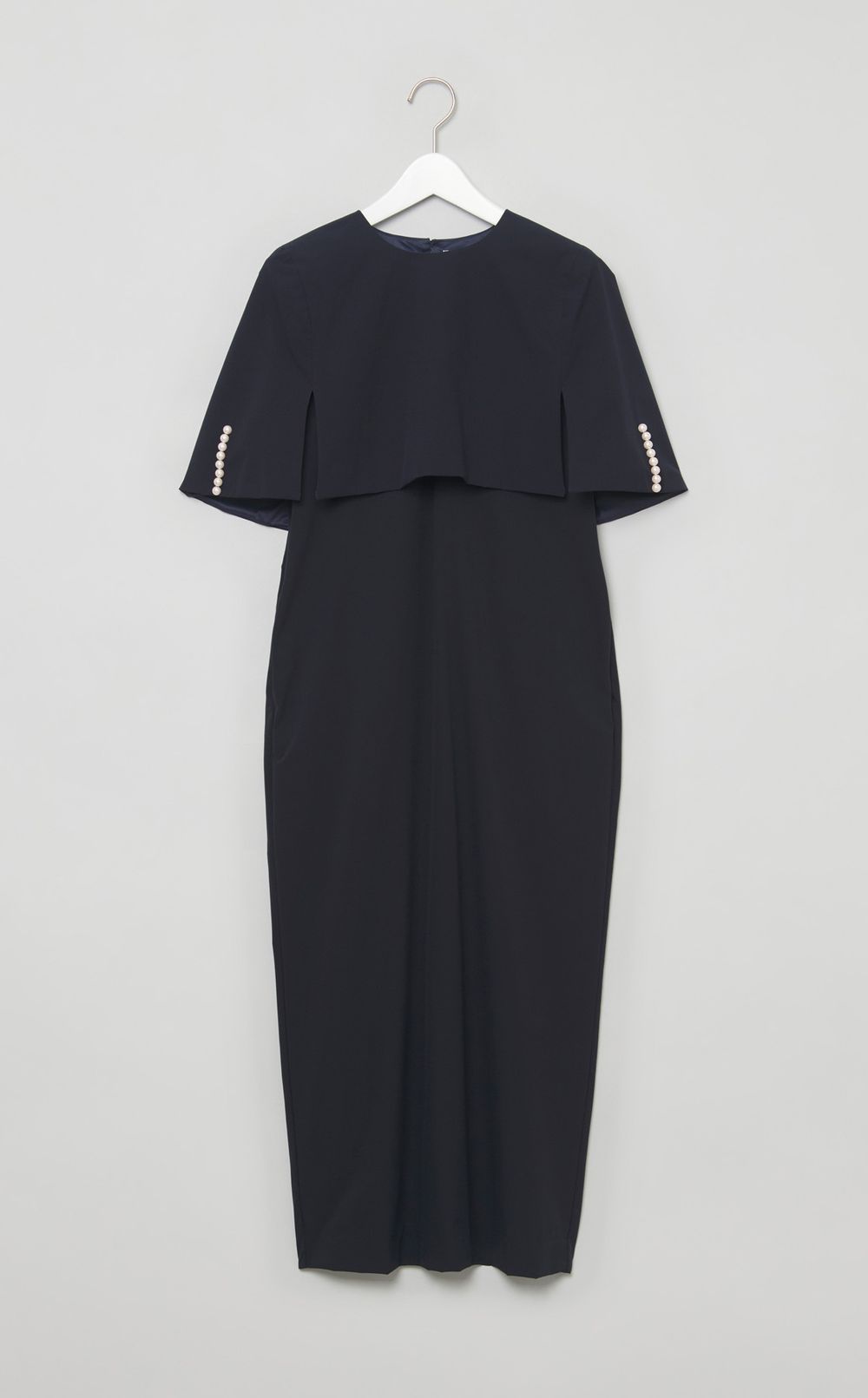 2WAYパールケープ付ワンピース