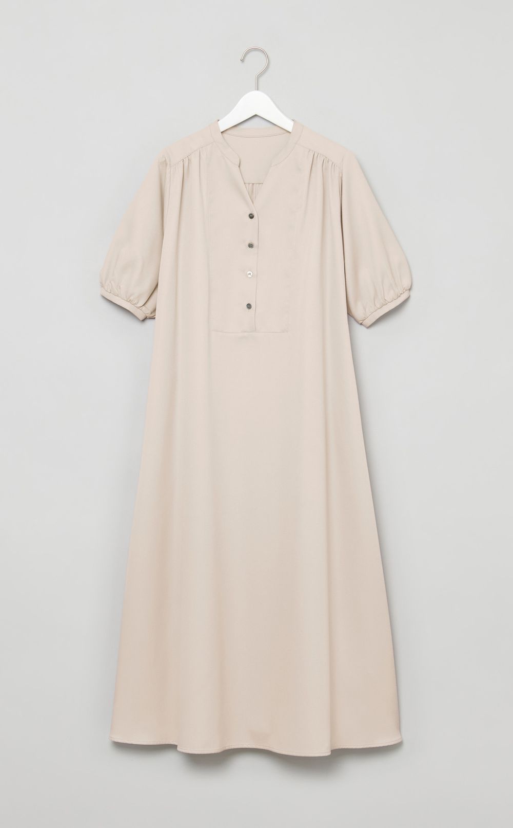 フロントギャザーワンピース