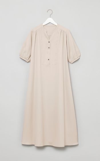 フロントギャザーワンピース