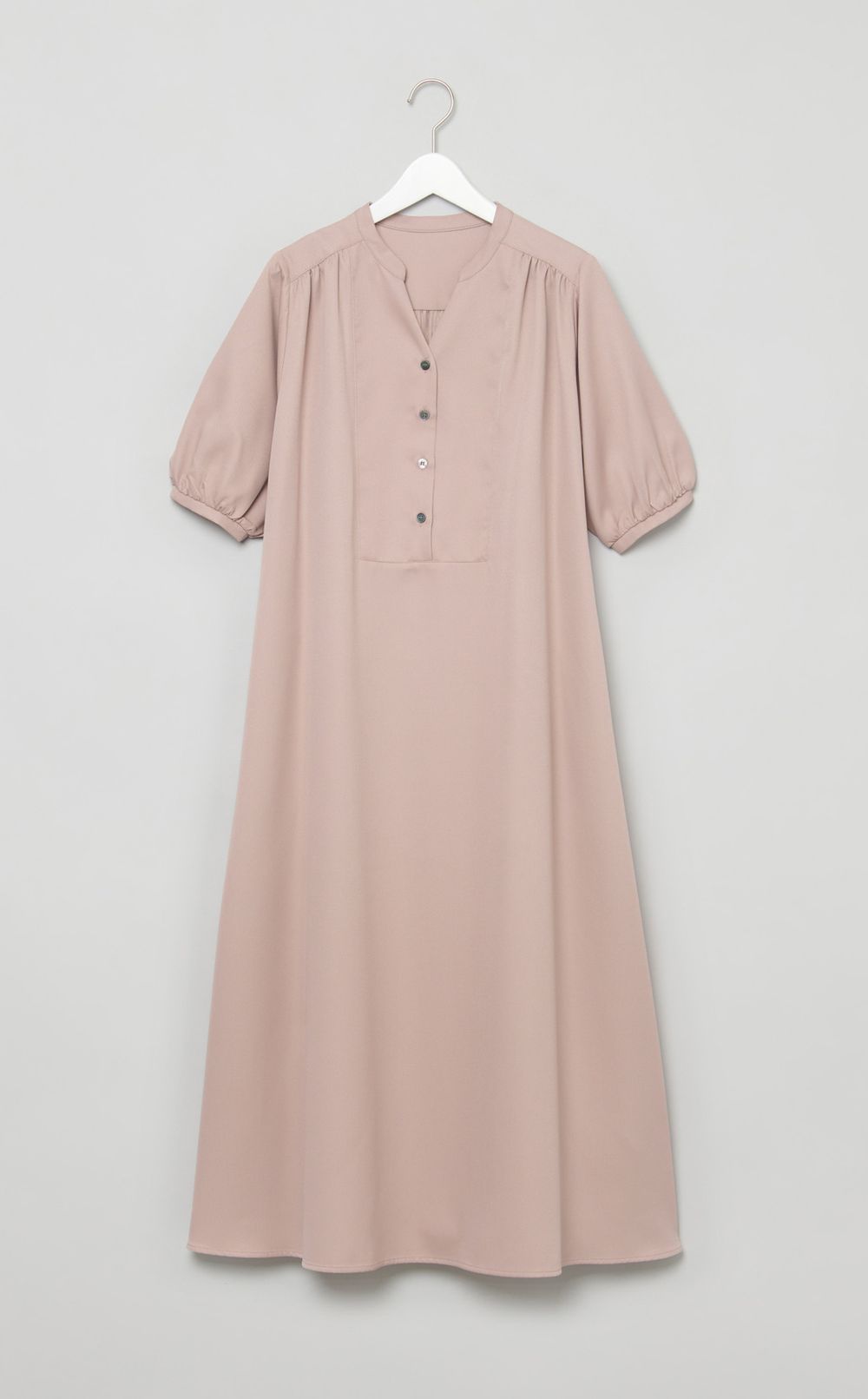 フロントギャザーワンピース